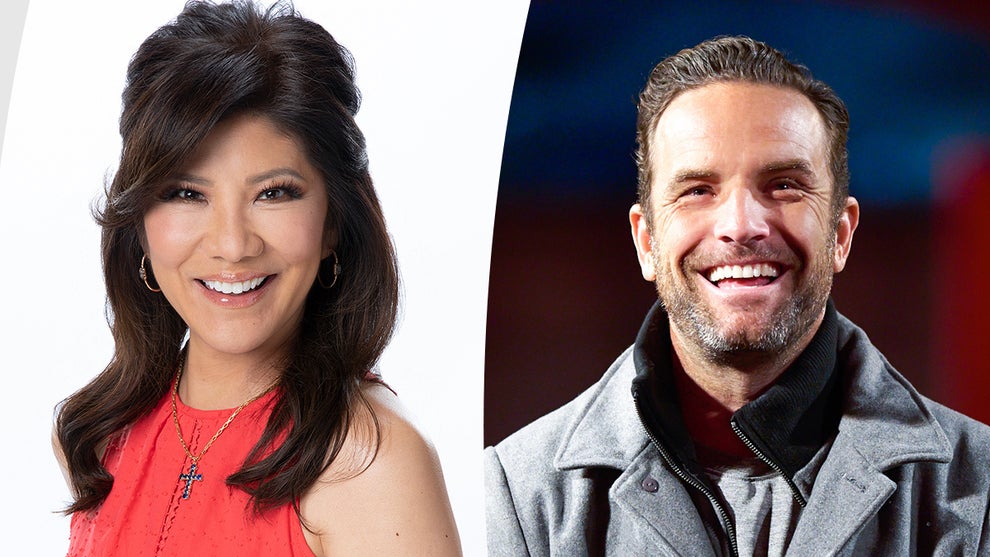 "Big Brother" host Julie Chen Moonves and "The Challenge: USA" host T.J. Lav (CBS)