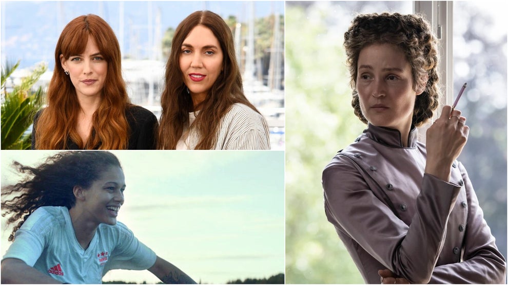 Cannes 2022 Riley Keough and Gina Gammell War Pony Julie Ledru Rodeo Vicky Krieps in Corsage