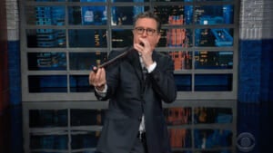 Stephen Colbert on "The Late Show" (CBS)