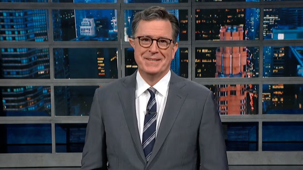 Stephen Colbert on "The Late Show" (CBS)