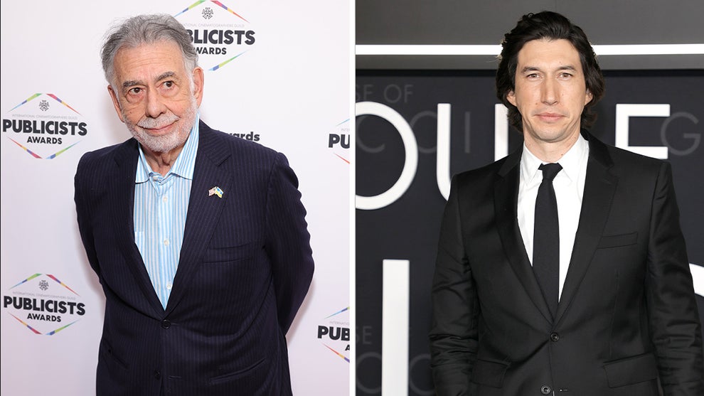 Francis Ford Coppola and Adam Driver (Getty Images)