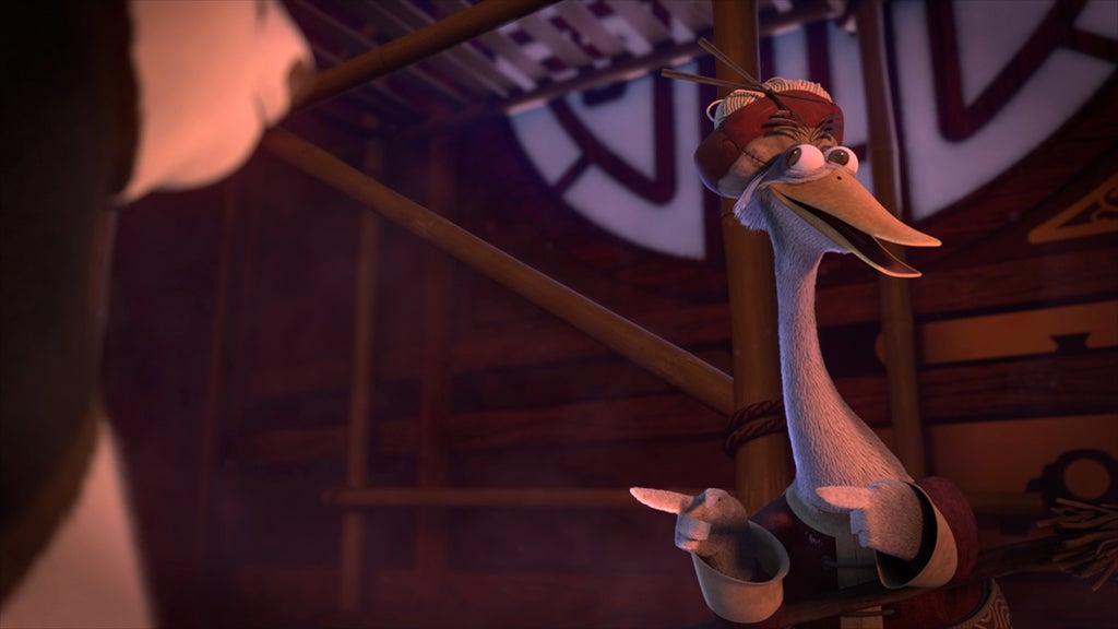 James Hong as Mr. Ping in "Kung Fu Panda: The Dragon Knight" (Netflix)