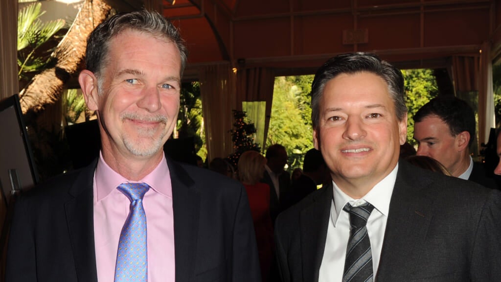 Reed Hastings Ted Sarandos Netflix