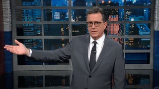 Colbert Rips Schumer for Not Getting Senators on the Record on Gun Issues Before 2-Week Break (Video)