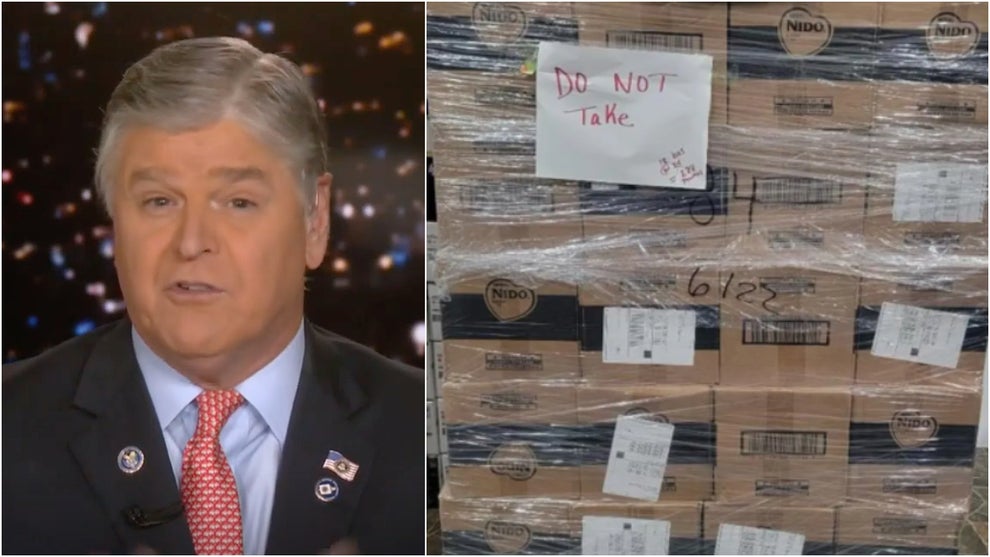Sean Hannity baby formula (not)