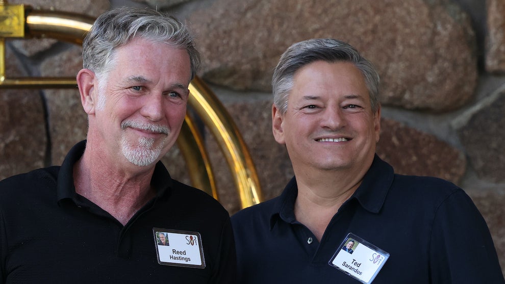 Reed Hastings and Ted Sarandos