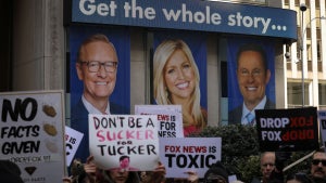fox news protesters