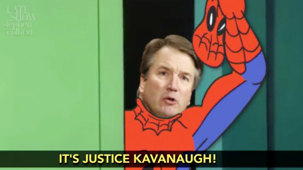 late show kavanaugh bit