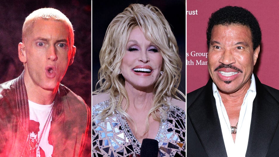 Dolly Parton, Eminem, Lionel Richie and More to Be Inducted Into Rock