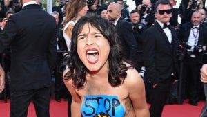 cannes protester Three Thousand Years of Longing