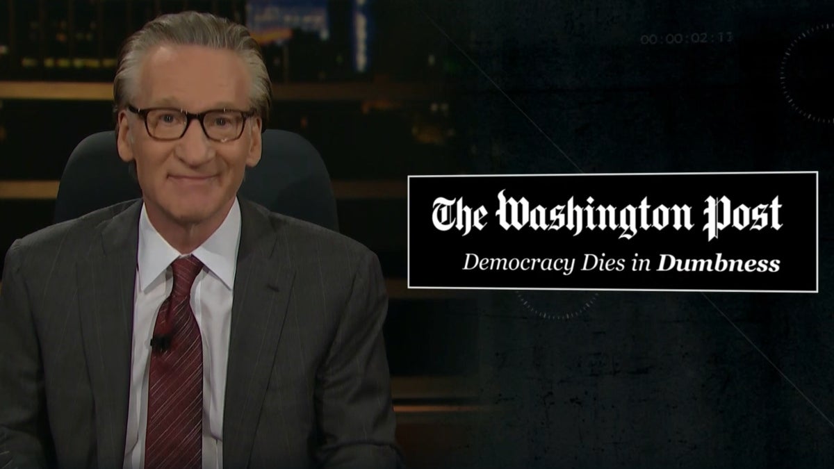 Bill Maher Frames the Recent Washington Post Drama as Generational Warfare (Video)