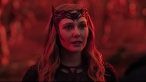 Elizabeth Olsen as Wanda aka Scarlet Witch in "Doctor Strange 2" (Credit: Marvel/Disney)