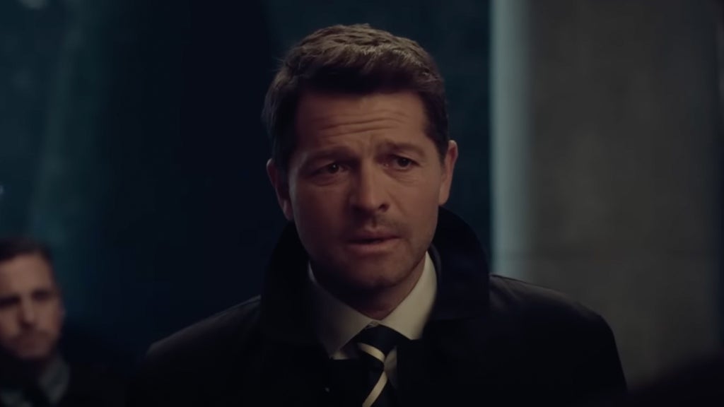 Misha Collins as Harvey Dent in the trailer for "Gotham Knights" (The CW)