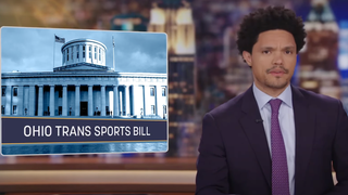 Trevor Noah Blasts Ohio Lawmakers for Trans Sports Bill: ‘This Bill Targets All Girls’ (Video)