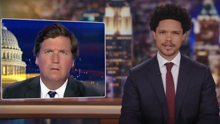 Trevor Noah Jokes Tucker Carlson Probably Thinks the Jan. 6 Riots Could Have Been Avoided If the Capitol Had Only One Door (Video)