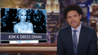 Trevor Noah Blames Ripleys for Loaning Out the Marilyn Monroe Dress That Kim Kardashian Ruined (Video)