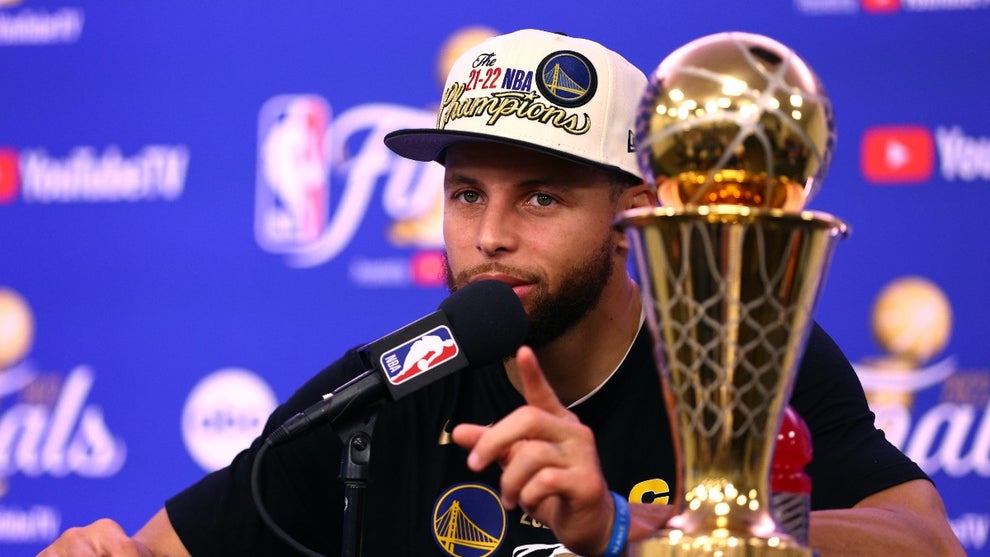 Steph Curry Golden State Warriors NBA Champions 2022