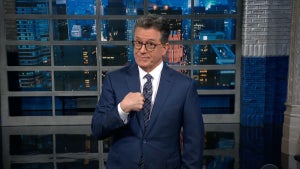 Stephen Colbert on "The Late Show" (CBS)