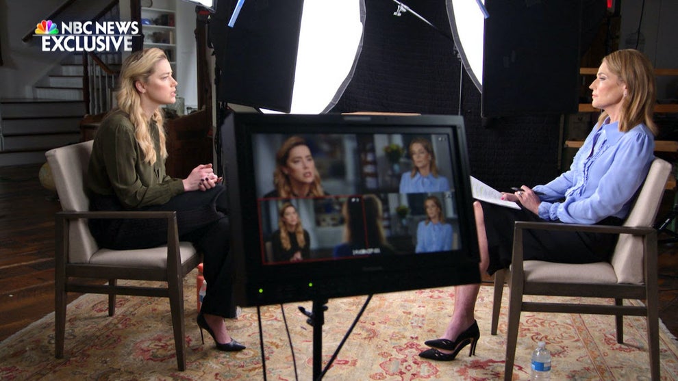 Amber Heard and Savannah Guthrie