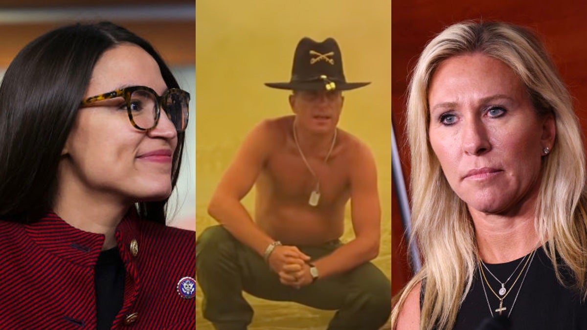 AOC Mocks Marjorie Taylor