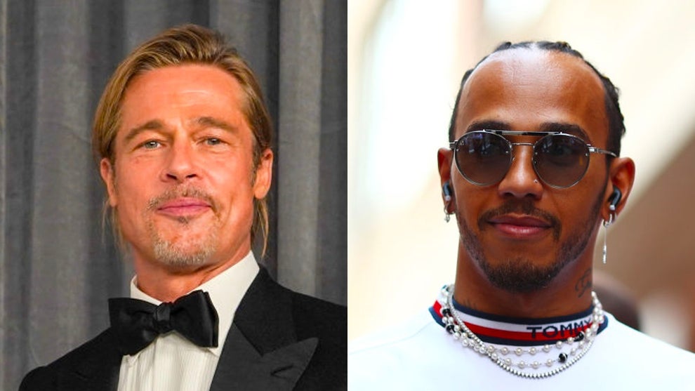 brad pitt lewis hamilton