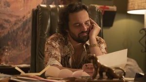 Jake Johnson in "Minx" (HBO Max)