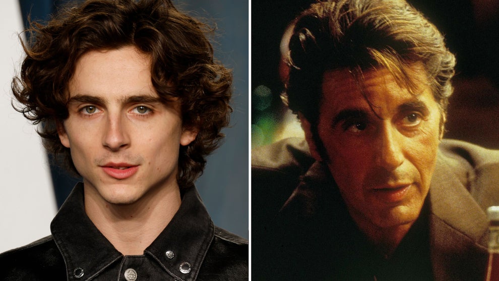 Timothee Chalamet Al Pacino Heat
