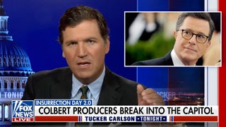 Tucker Carlson Calls Colbert Crew’s Capitol Arrest Another ‘Insurrection,’ Recommends Solitary Confinement (Video)