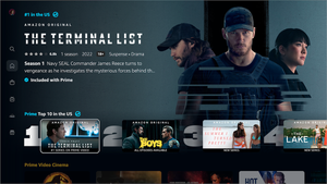 Amazon Prime Video Redesign