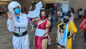 Comic-Con 2022 Mask Mandate Fans Inventive Costumes