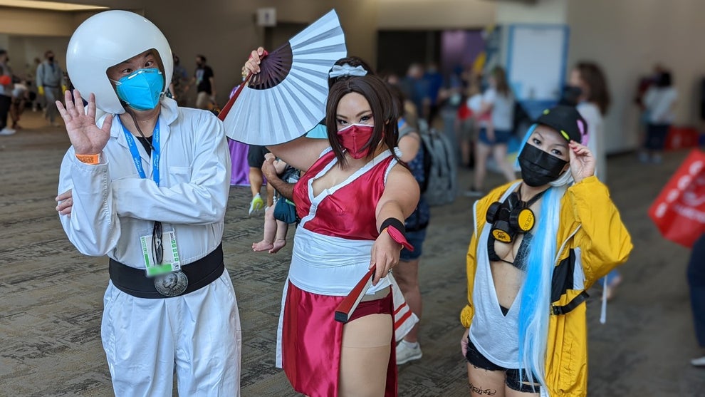 Comic-Con 2022 Mask Mandate Fans Inventive Costumes