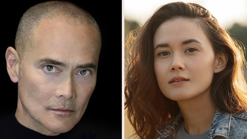 Mark Dacascos (Photo: Patsy Dunn), Chelsea Muirhead (Photo: Courtesy HBO)