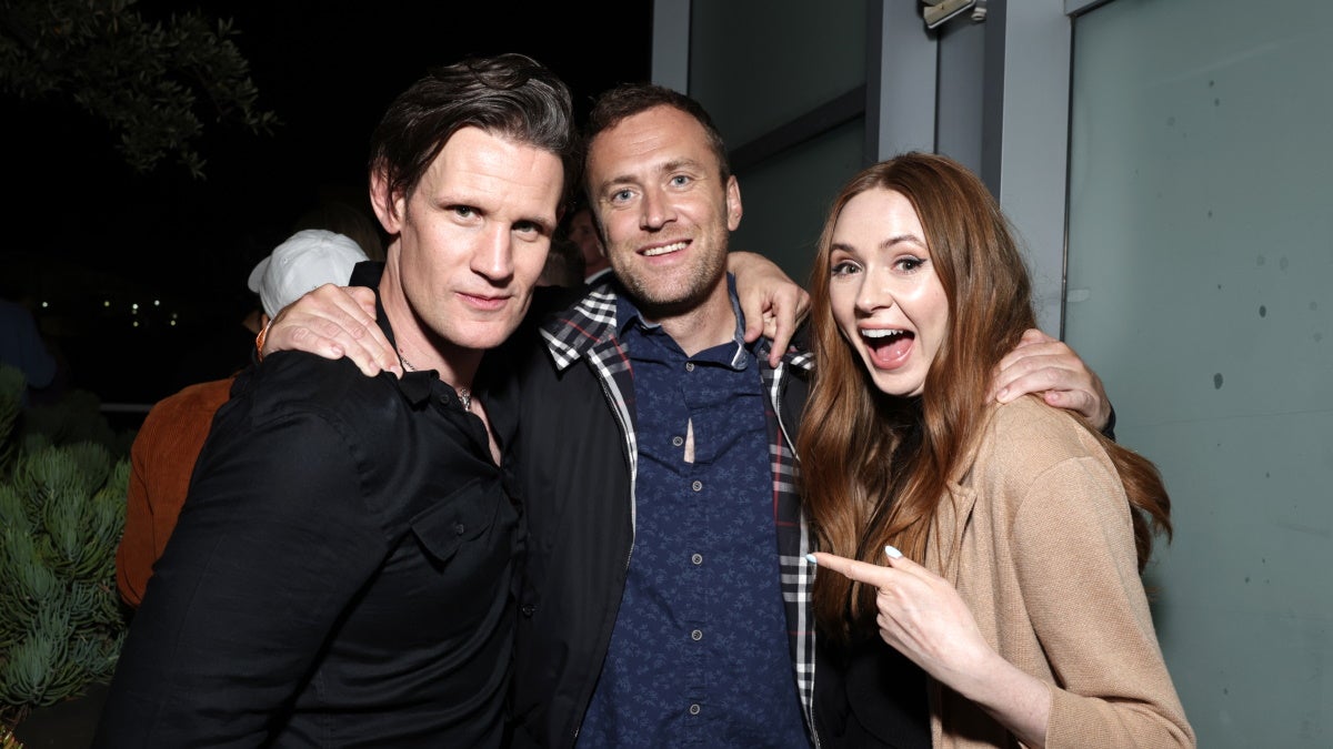 Matt Smith and Karen Gillan Matt Smith and Karen Gillan