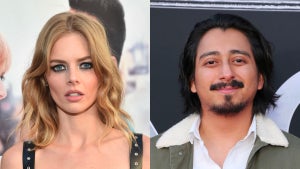 Samara Weaving and Tony Revolori
