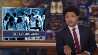 Trevor Noah Says Texas Schools Mandating Clear Backpacks Won’t Stop Shootings: ‘What Are We Doing Here, People?’ (Video)