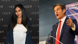 Snooki Trolls Mehmet Oz’s PA Senate Run: ‘You’ll Be Back Home in Jersey Soon’ (Video)