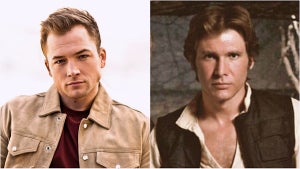 Taron Egerton Harrison Ford Hans Solo Star Wars