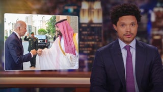 Trevor Noah Ribs Biden for Fist-Bumping in Saudi Arabia: ‘That’s the Whitest Decision of All Time’