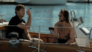 Chris Pratt (James Reece) and Taylor Kitsch (Ben Edwards) in "The Terminal List" (Prime Video)