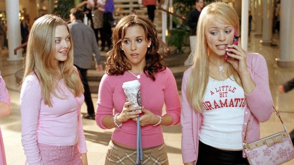 Amanda Seyfried, Lacey Chabert and Rachel McAdams in "Mean Girls" (Credit: Paramount Pictures)