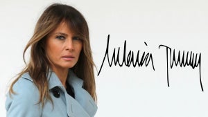 melania trump signature