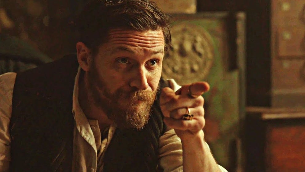Tom Hardy in "Peaky Blinders"