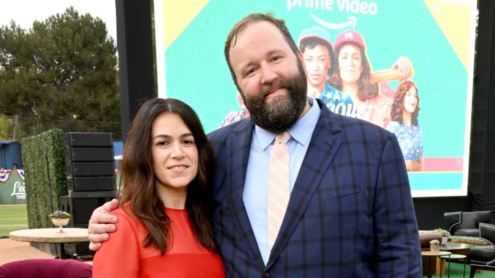 "A League of Their Own" series co-creators (From left to right) Abbi Jacobson and Will Graham