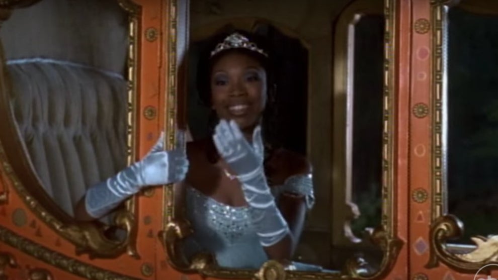 Brandy as Cinderella