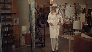 Diane Keaton Definitely Enjoyed Kissing Dustin Milligan in ‘Mack & Rita’: ‘Don’t Tell Anyone!’ (Video)