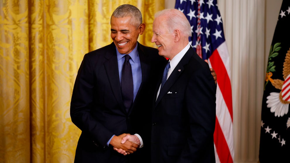Barack Obama and Joe Biden
