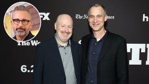 Joe Weisberg and Joel Fields; Steve Carell inset (Getty Images)