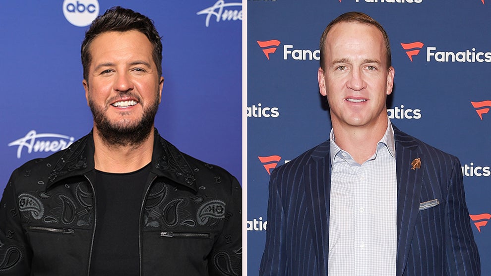 Luke Bryan, Peyton Manning (Getty Images)