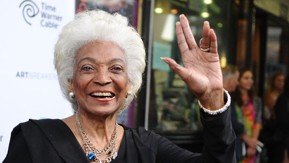 Nichelle Nichols from "Star Trek"