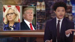 Trevor Noah Suggests Liz Cheney Doesn’t Have to Run for President to Beat Donald Trump (Video)